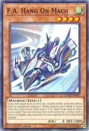 FA Hang On Mach (COTD-EN087) [COTD]