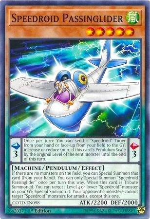 Speedroid Passinglider (COTD-EN098) [COTD]