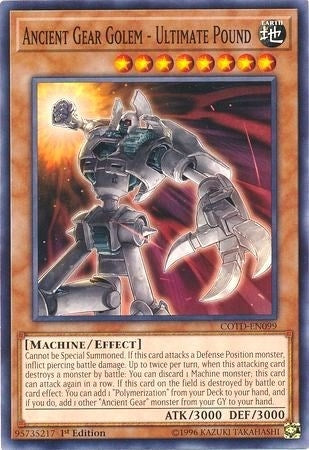 Ancient Gear Golem Ultimate Pound (COTD-EN099) [COTD]