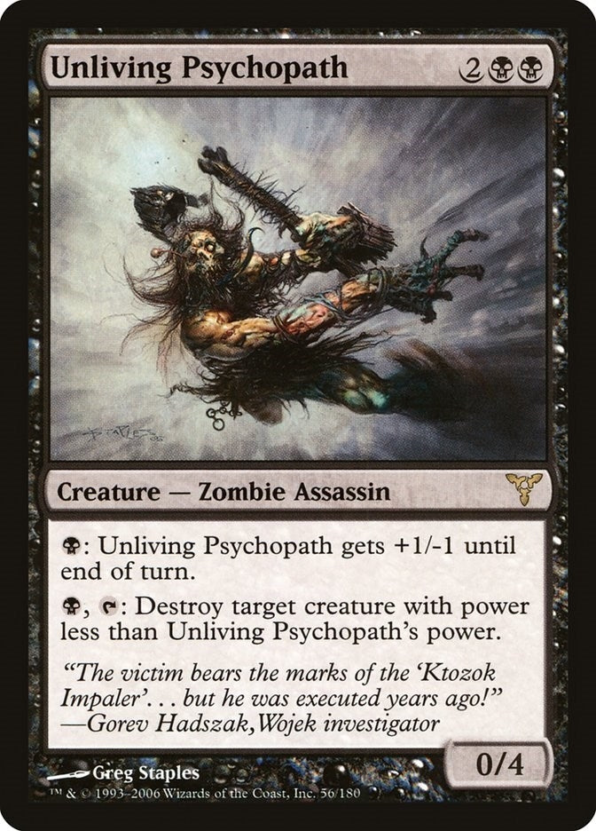 Unliving Psychopath [DIS]