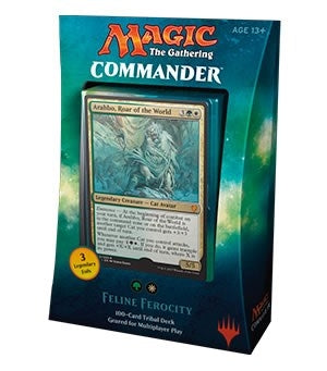 Commander 2017 Deck Feline Ferocity [C17]