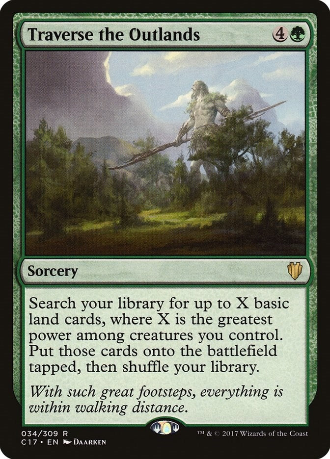 Traverse the Outlands (34) [C17]
