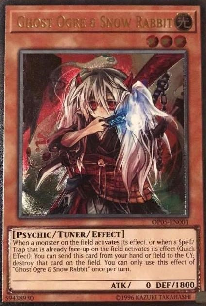 Ghost Ogre and Snow Rabbit UTR (OP05-EN001) [OP05]