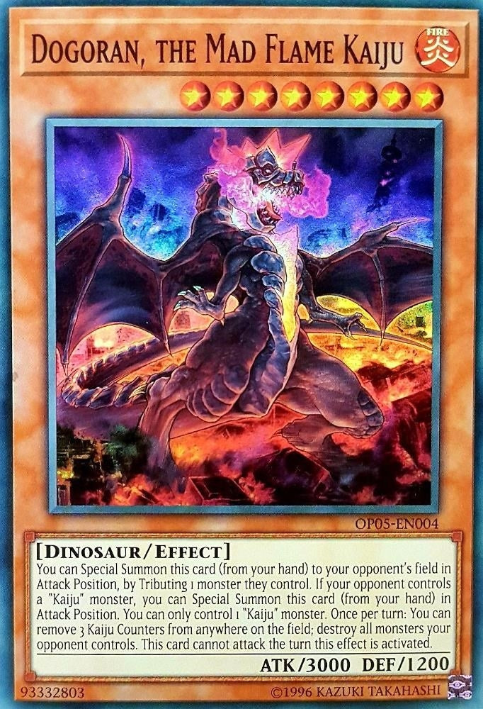 Dogoran the Mad Flame Kaiju (OP05-EN004) [OP05]