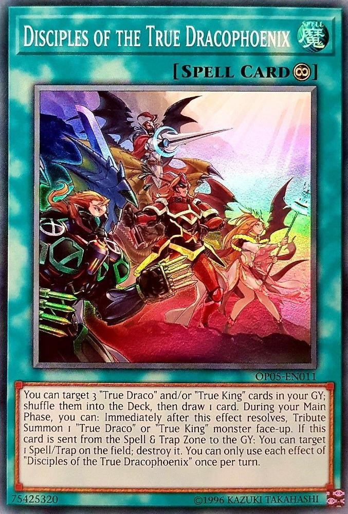 Disciples of the True Dracophoenix (OP05-EN011) [OP05]