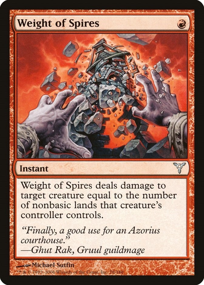 Weight of Spires [DIS]