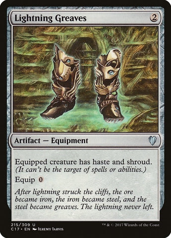 Lightning Greaves (215) [C17]