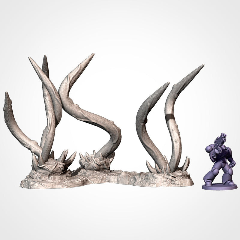 Hellish Terrain 3D printed terrain view 13