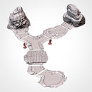 Classic Modular River 3D printed terrain view 13