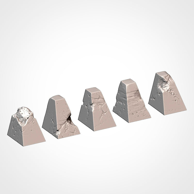 Obstacles Of War 3D printed terrain view 13