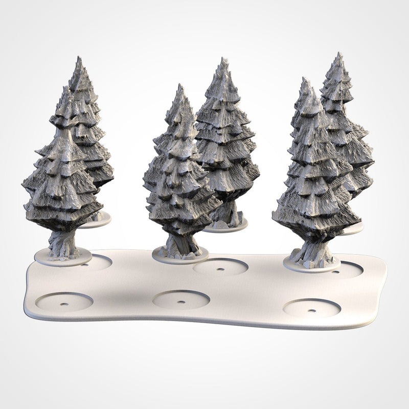 Classic Forests 3D printed terrain view 13