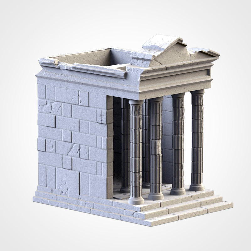 Classic Temples 3D printed terrain view 13
