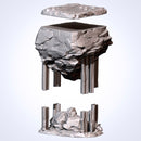 Floating Rocks 3D printed terrain view 13