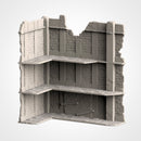 City Ruins WTC Set 01 3D printed terrain view 13