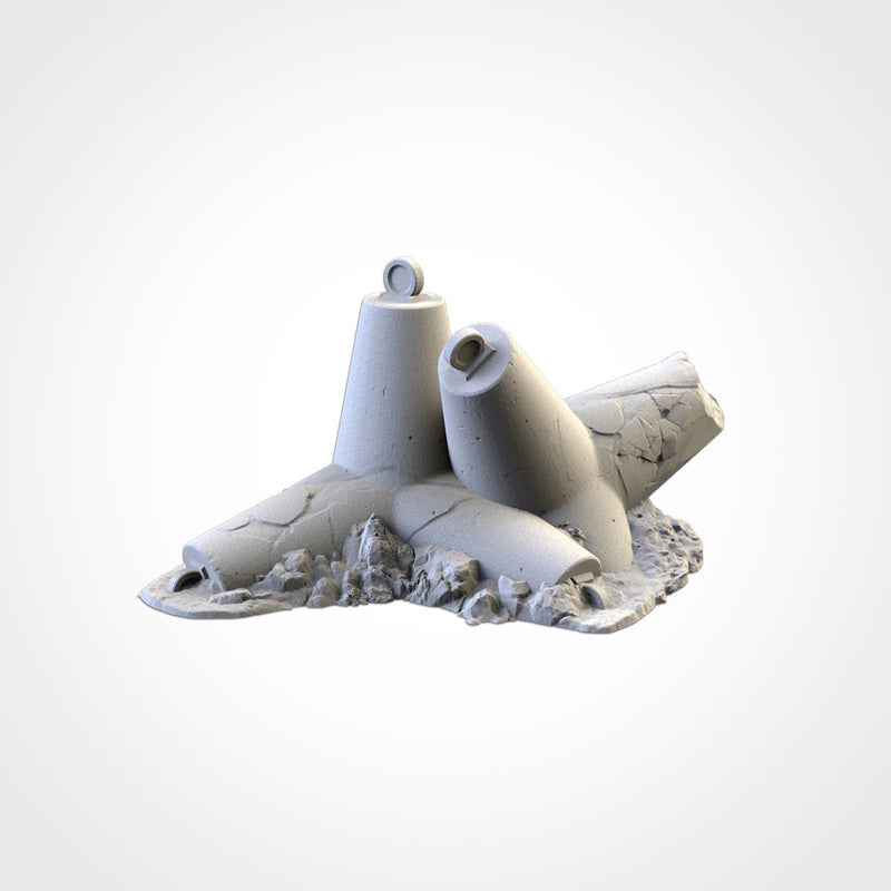 War Bunkers 3D printed terrain view 13