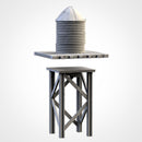 Silos & Storage Tanks 3D printed terrain view 13