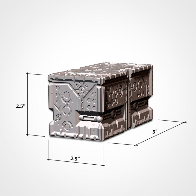 WTC Foldable Necromatons Set 3D printed terrain view 13