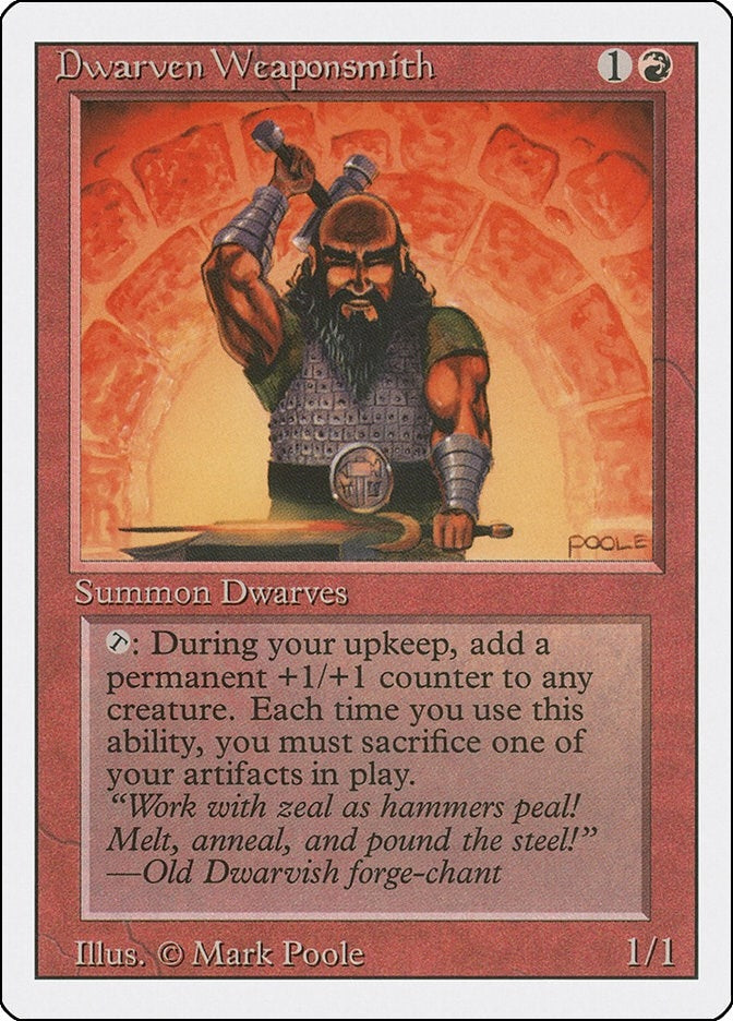 Dwarven Weaponsmith [3ED]