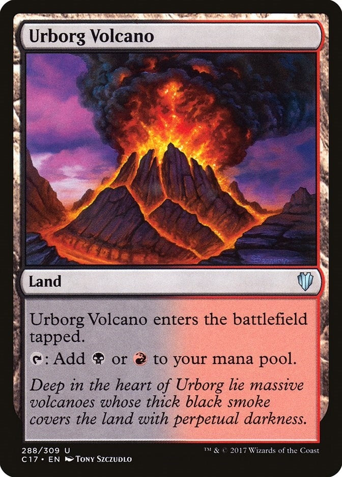 Urborg Volcano (288) [C17]