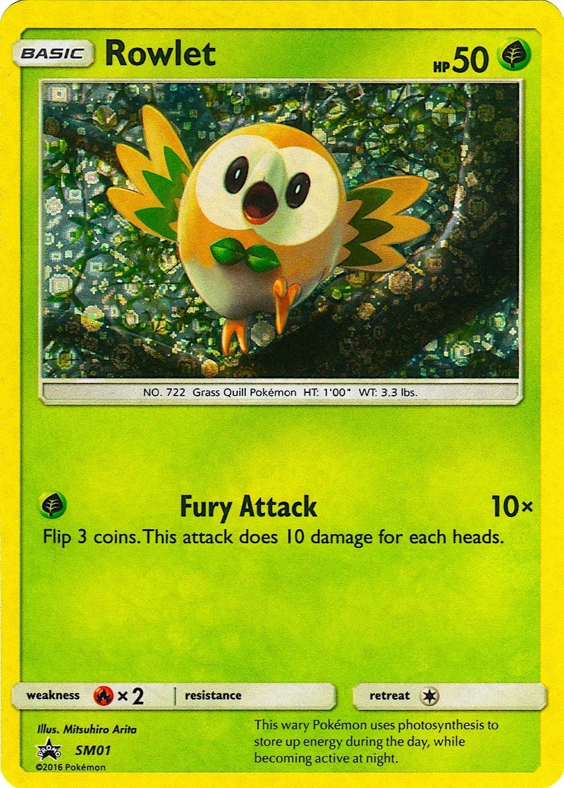 Rowlet SM01 General Mills Promo (SM01) [MCAP]