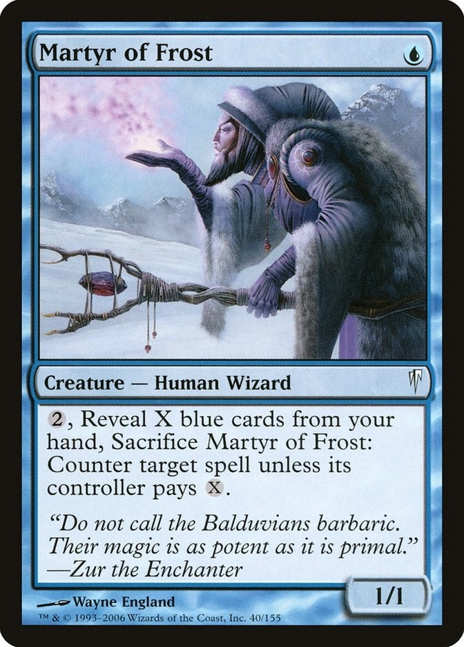 Martyr of Frost (40) [CSP]