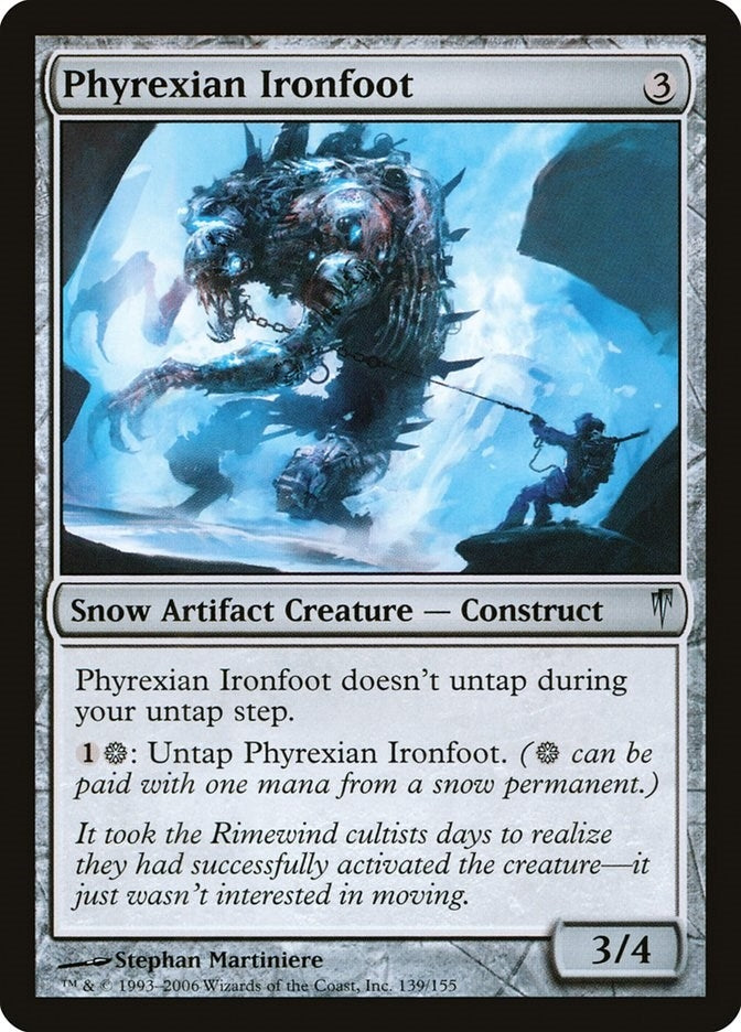 Phyrexian Ironfoot (139) [CSP]
