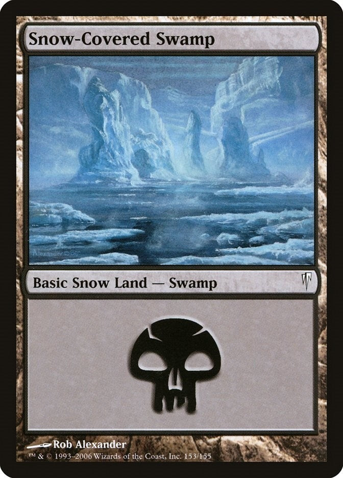 Snow Covered Swamp (153) [CSP]
