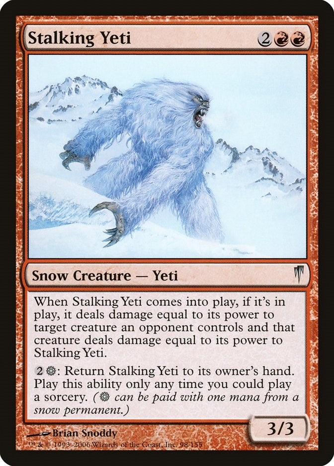 Stalking Yeti (98) [CSP]