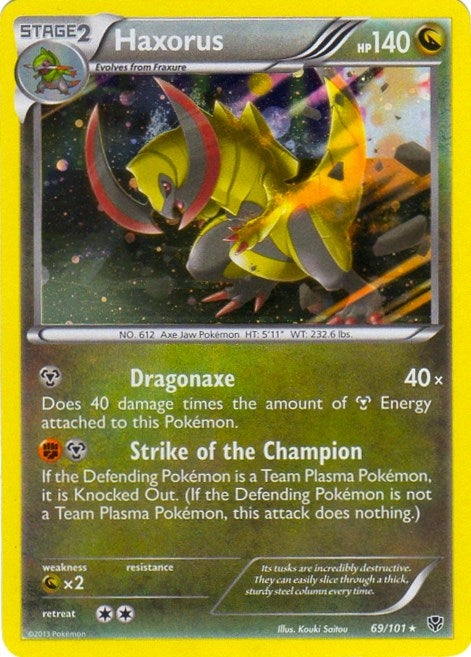 Haxorus 69 101 Cosmos Holo (069/101) [BLE]