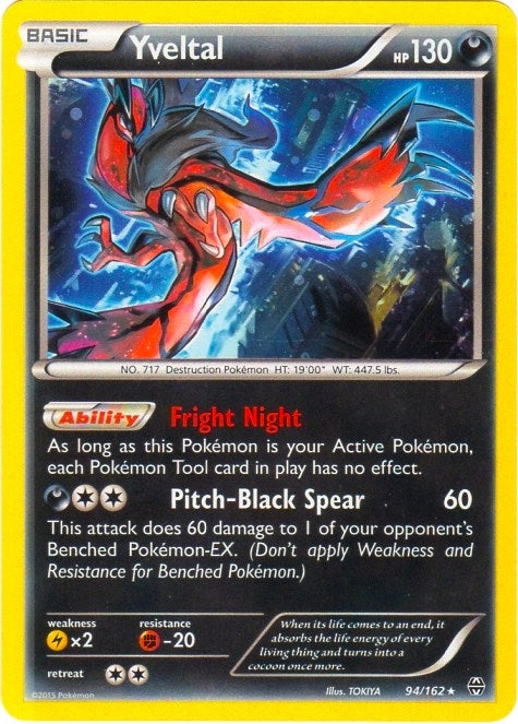 Yveltal 94 162 Cosmos Holo (094/162) [BLE]