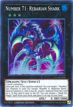 Number 71 Rebarian Shark (CT14-EN005) [CT14]