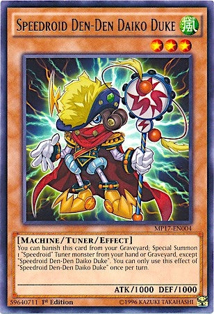 Speedroid Den Den Daiko Duke (MP17-EN004) [MP17]