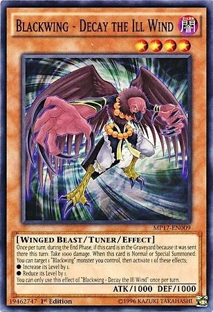 Blackwing Decay the Ill Wind (MP17-EN009) [MP17]