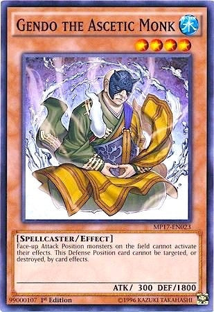 Gendo the Ascetic Monk (MP17-EN023) [MP17]