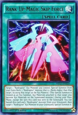 Rank Up Magic Skip Force (MP17-EN029) [MP17]