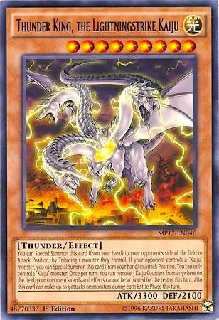 Thunder King the Lightningstrike Kaiju (MP17-EN046) [MP17]
