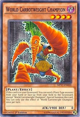 World Carrotweight Champion (MP17-EN050) [MP17]