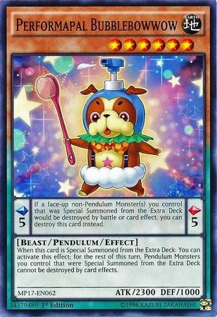 Performapal Bubblebowwow (MP17-EN062) [MP17]