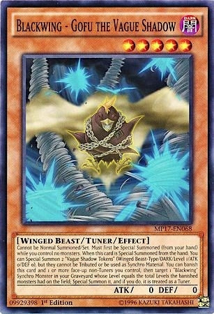 Blackwing Gofu the Vague Shadow (MP17-EN068) [MP17]