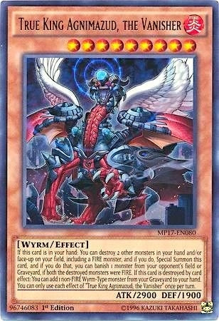True King Agnimazud the Vanisher (MP17-EN080) [MP17]
