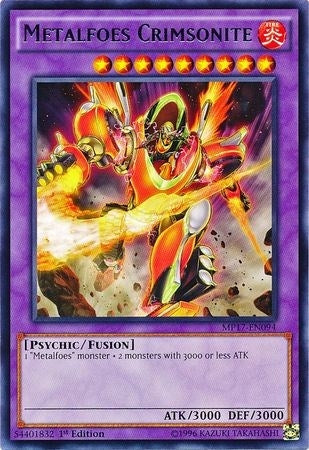 Metalfoes Crimsonite (MP17-EN094) [MP17]