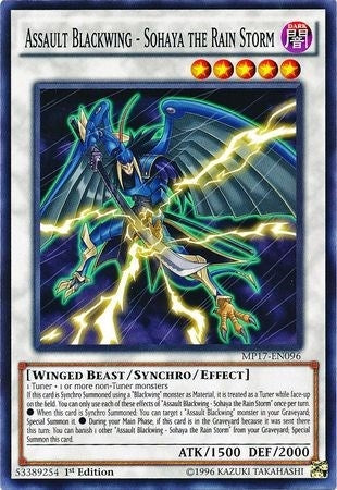 Assault Blackwing Sohaya the Rain Storm (MP17-EN096) [MP17]
