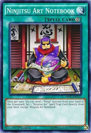 Ninjitsu Art Notebook (MP17-EN117) [MP17]