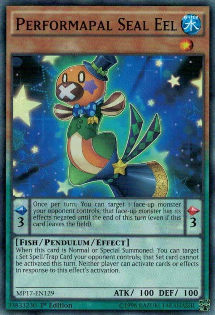 Performapal Seal Eel (MP17-EN129) [MP17]