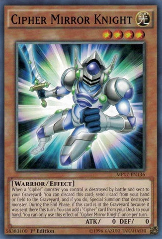 Cipher Mirror Knight (MP17-EN136) [MP17]