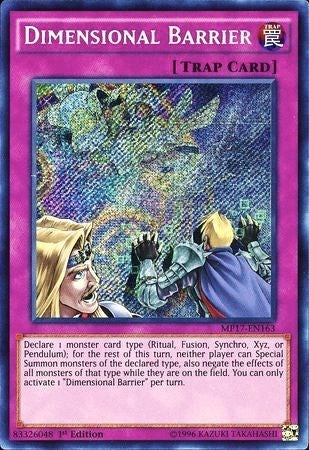 Dimensional Barrier (MP17-EN163) [MP17]