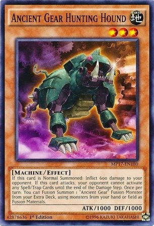 Ancient Gear Hunting Hound (MP17-EN180) [MP17]