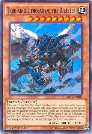 True King Lithosagym the Disaster (MP17-EN186) [MP17]
