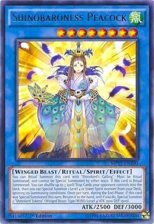 Shinobaroness Peacock (MP17-EN200) [MP17]