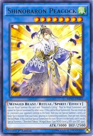 Shinobaron Peacock (MP17-EN201) [MP17]